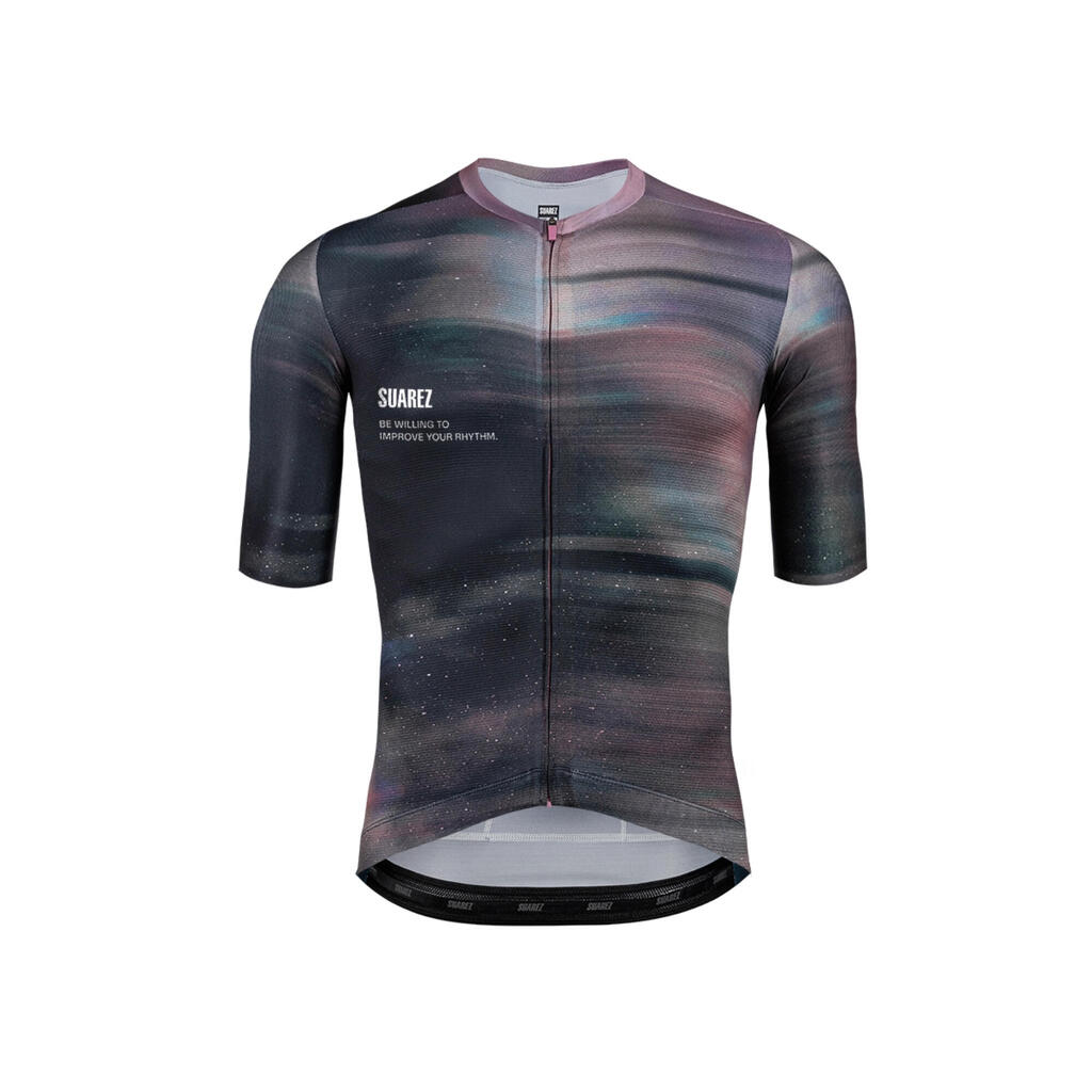 Jersey de ciclismo para hombre Lock Ash Rose 2.3 race fit marca Suarez
