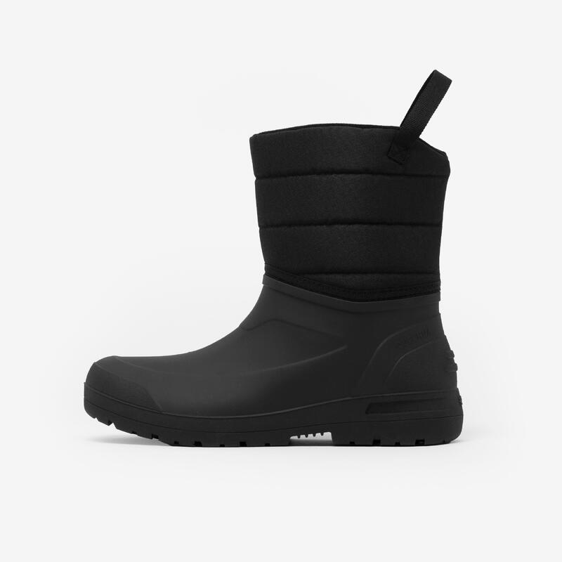 Bottes Neige Homme Imperméables Chaudes Antidérapantes Noires