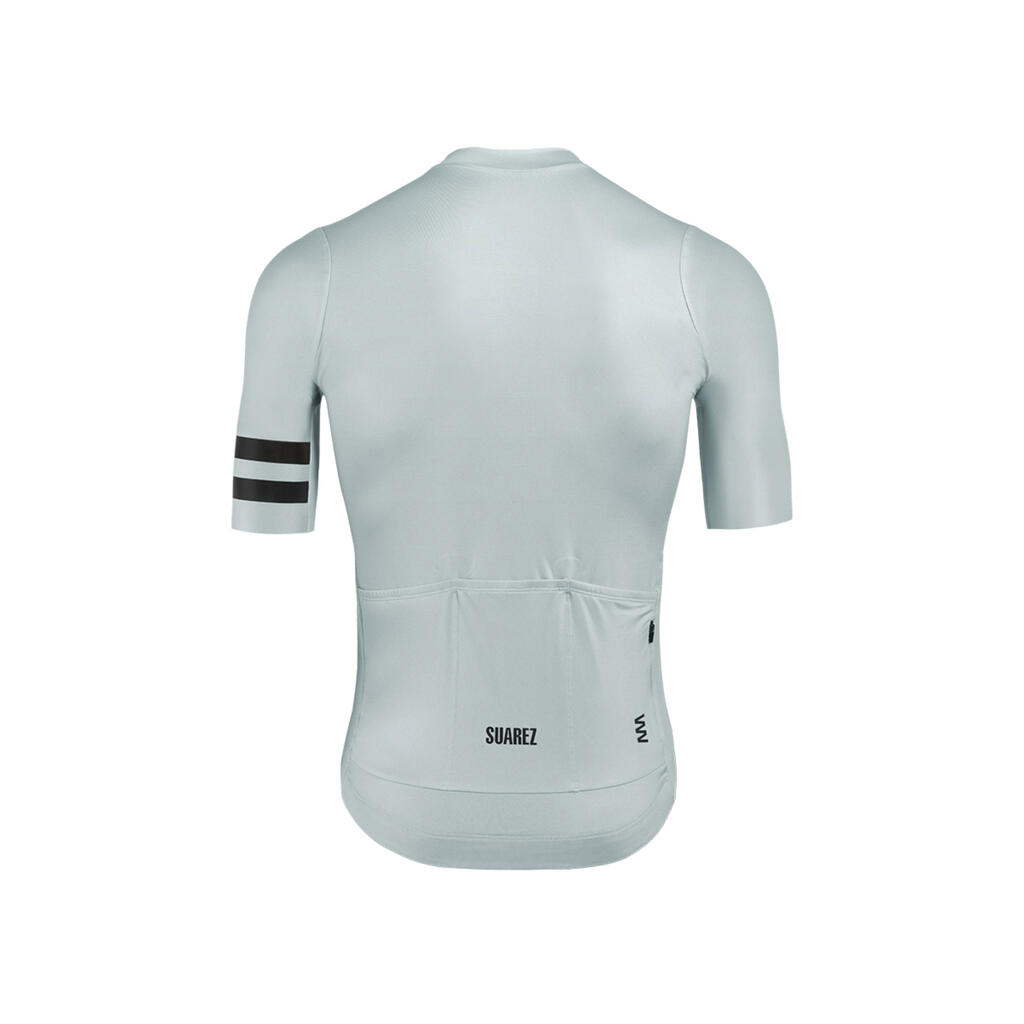 Jersey de Ciclismo para Hombre Solid Gray Pearl 2.4 Suarez