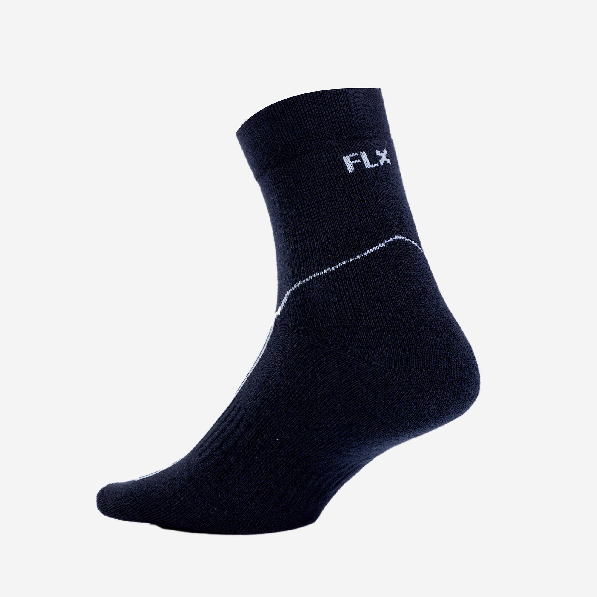Unisex Cricket Socks Breathable - Black -  3