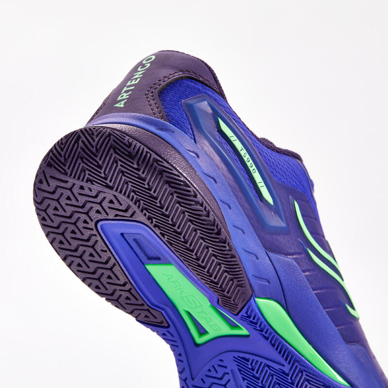 Chaussure de Tennis Junior - TS 990 Jr Bleu Vert