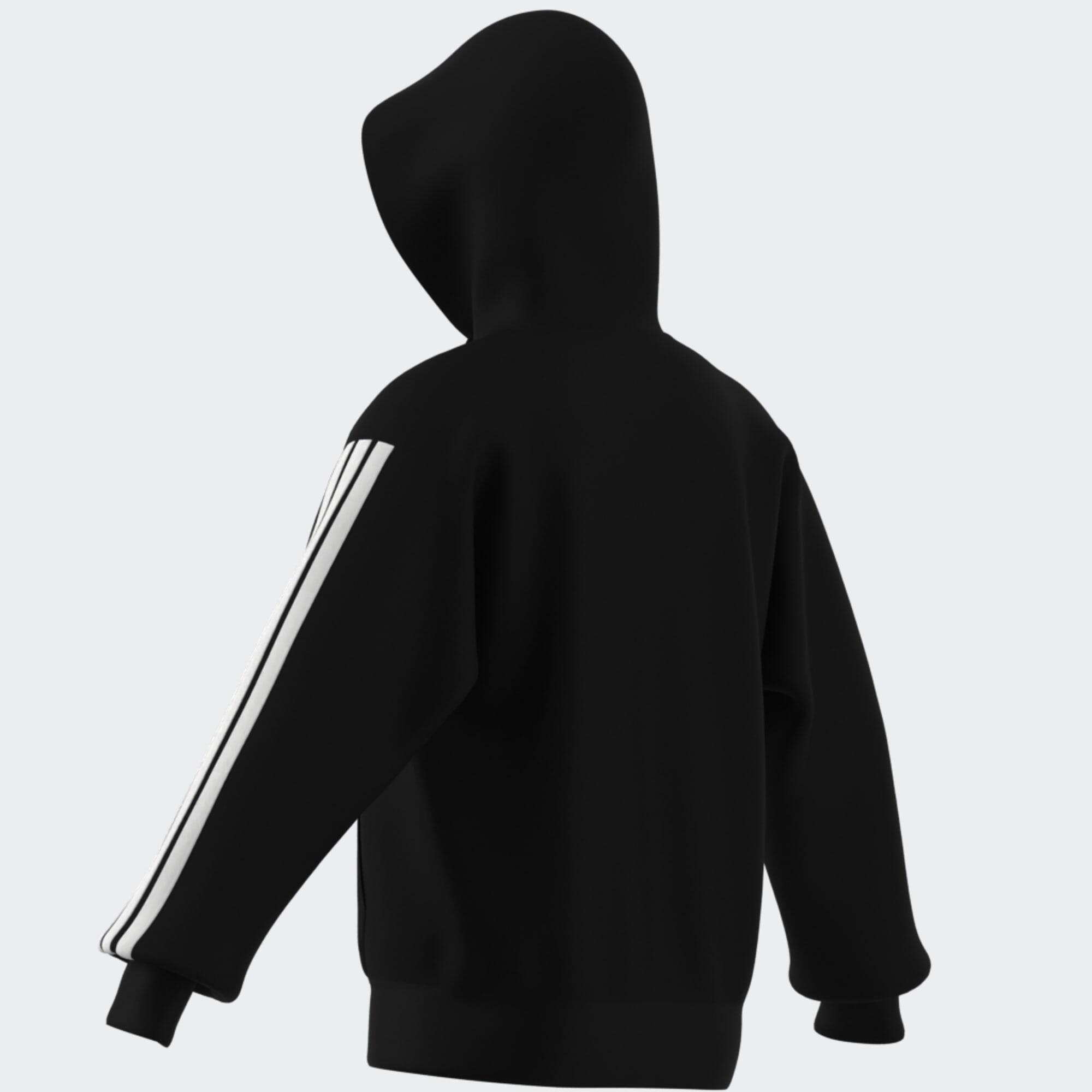 Capuchonvest voor heren zwart 11/11