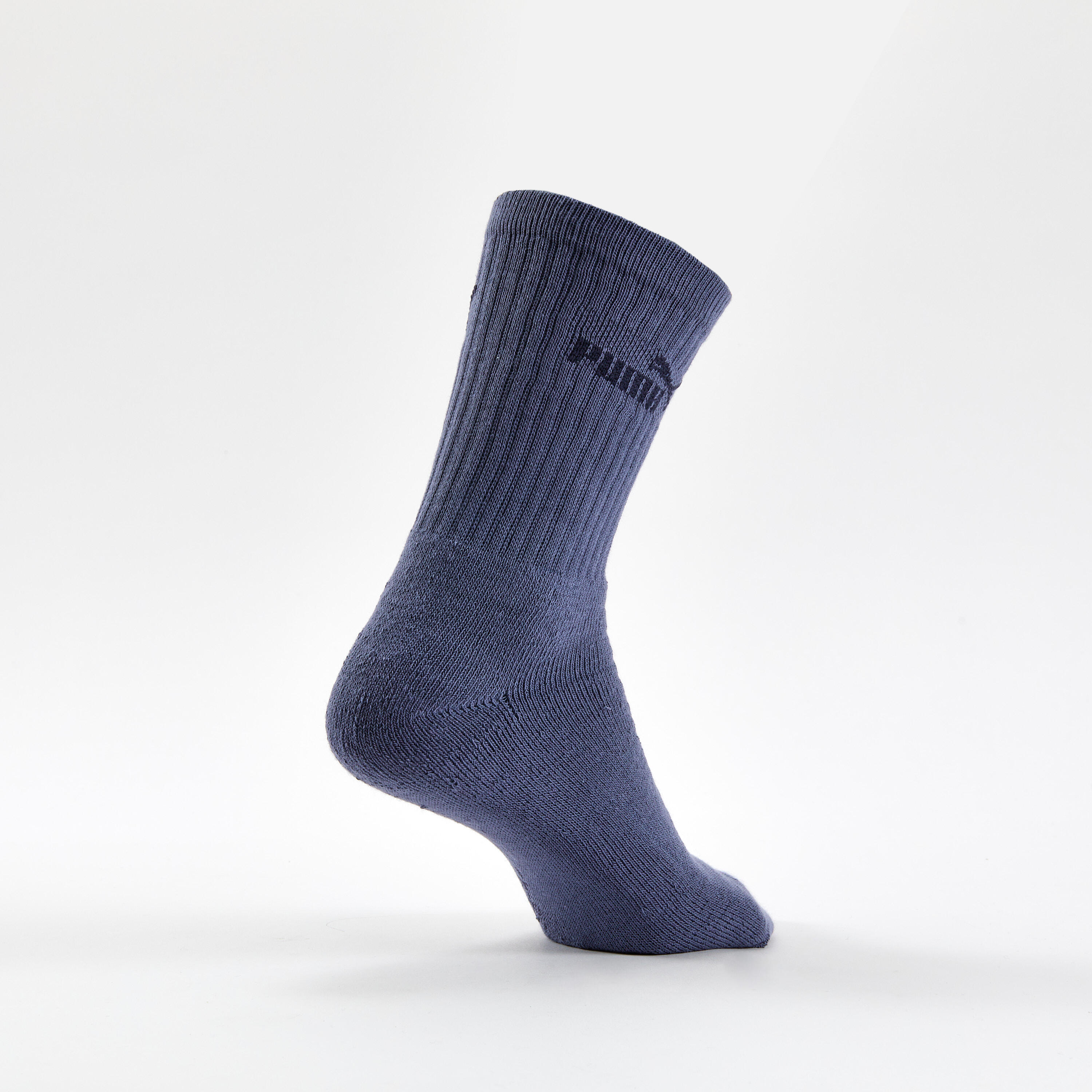 Sportsocken Puma hoch x3 Marineblau 4/5