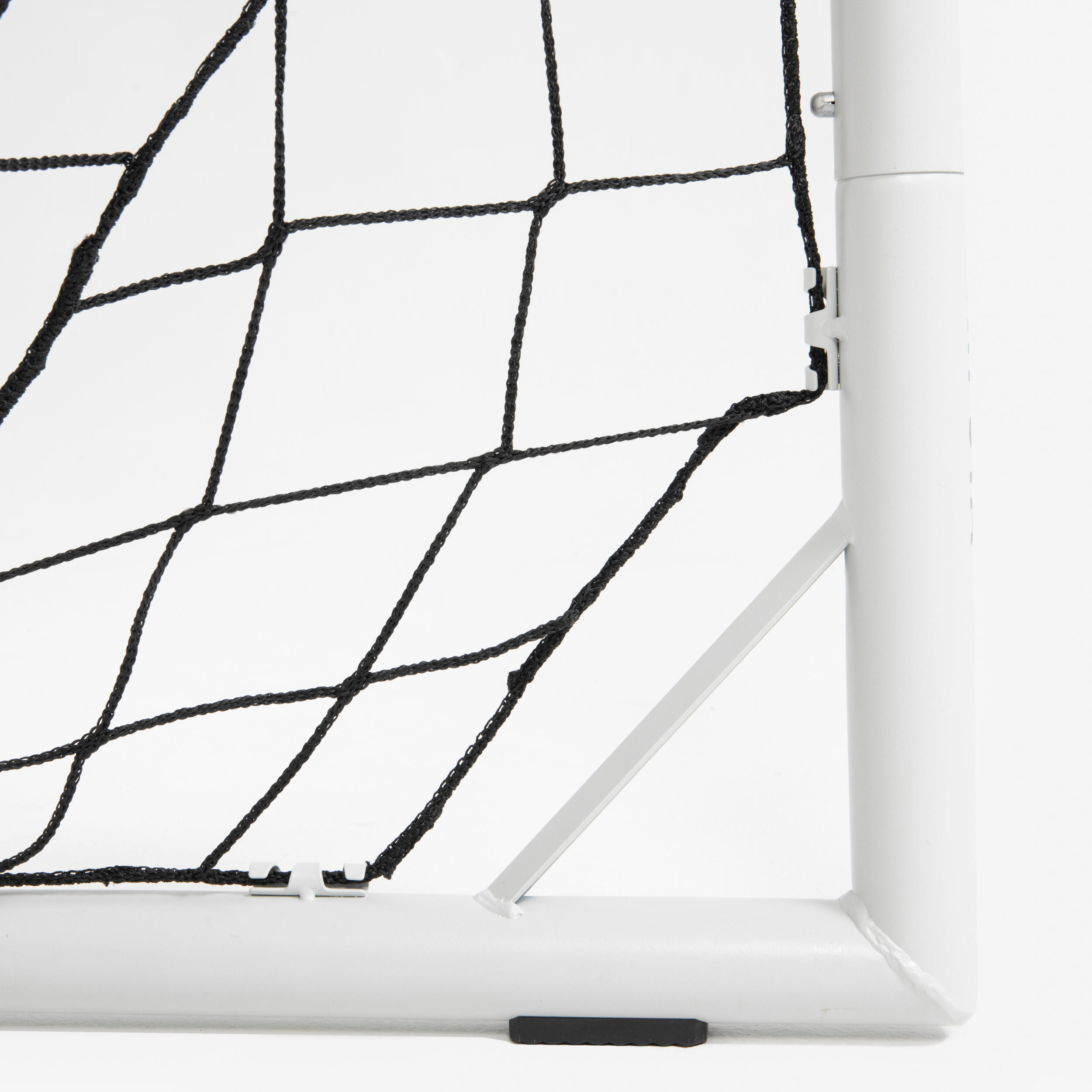 Voetbaldoeltje Classic Goal maat S (95x70cm) grijs/blauw 4/15