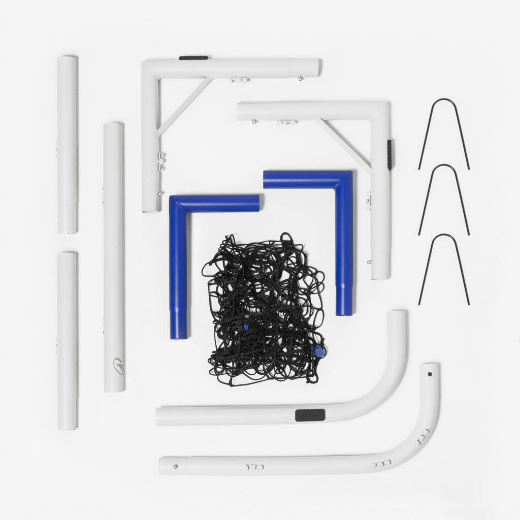 Small Football Goal By Kipsta - 95x70cm - White/Blue