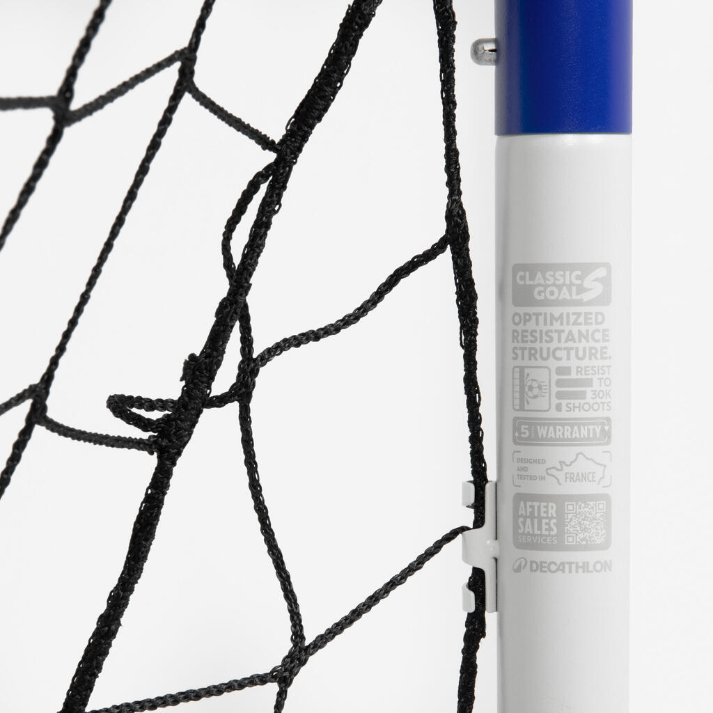 Small Football Goal By Kipsta - 95x70cm - White/Blue