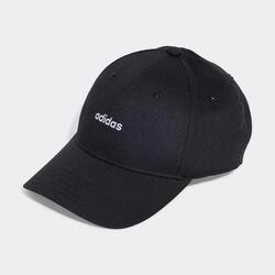 Casquette de fitness en coton, noir