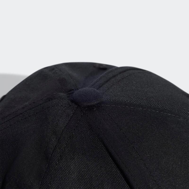 Casquette de fitness en coton, noir