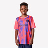 Kids Football Short Sleeve Tshirt Roarrr - Red