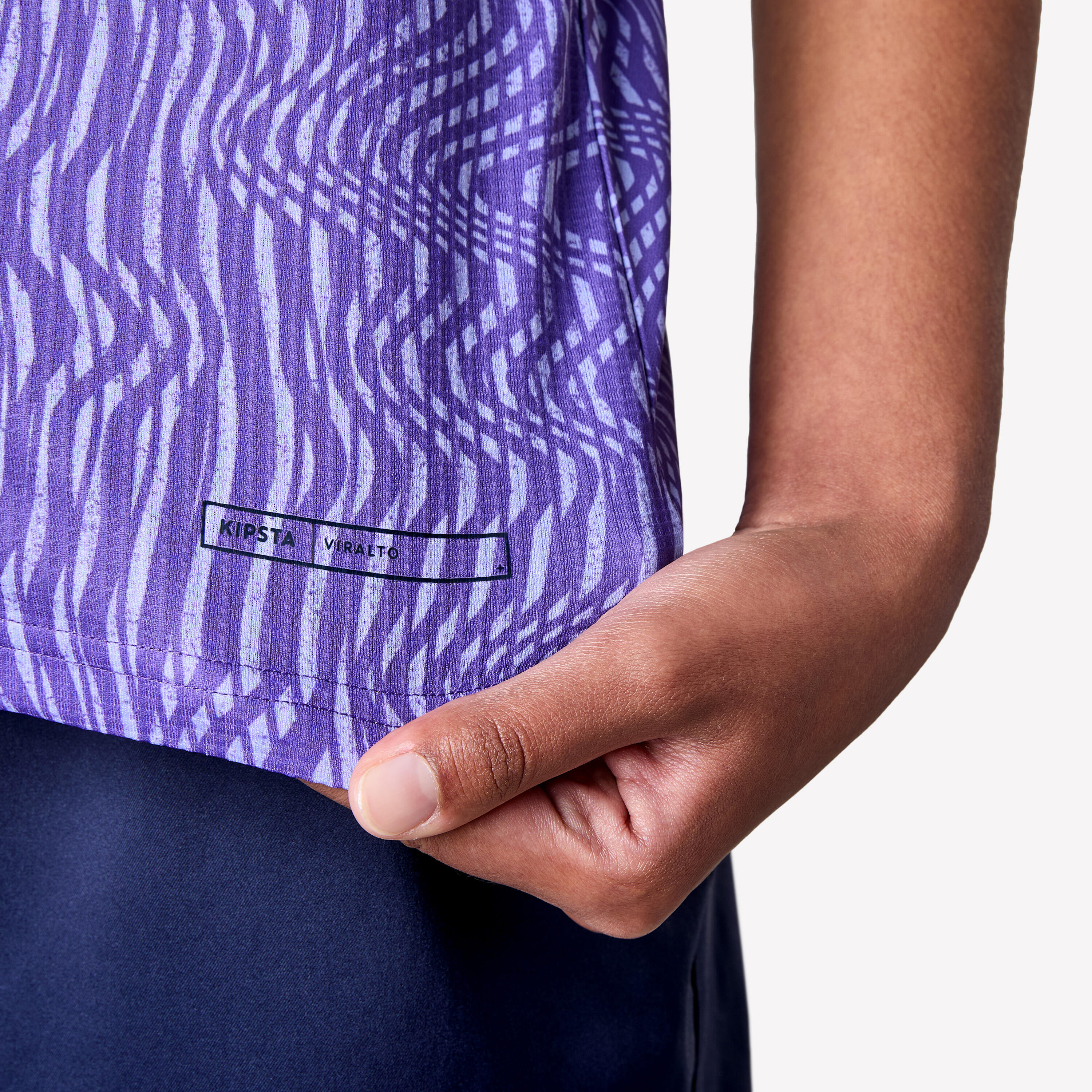 Women Football Short Sleeve Tshirt Viralto - Purple