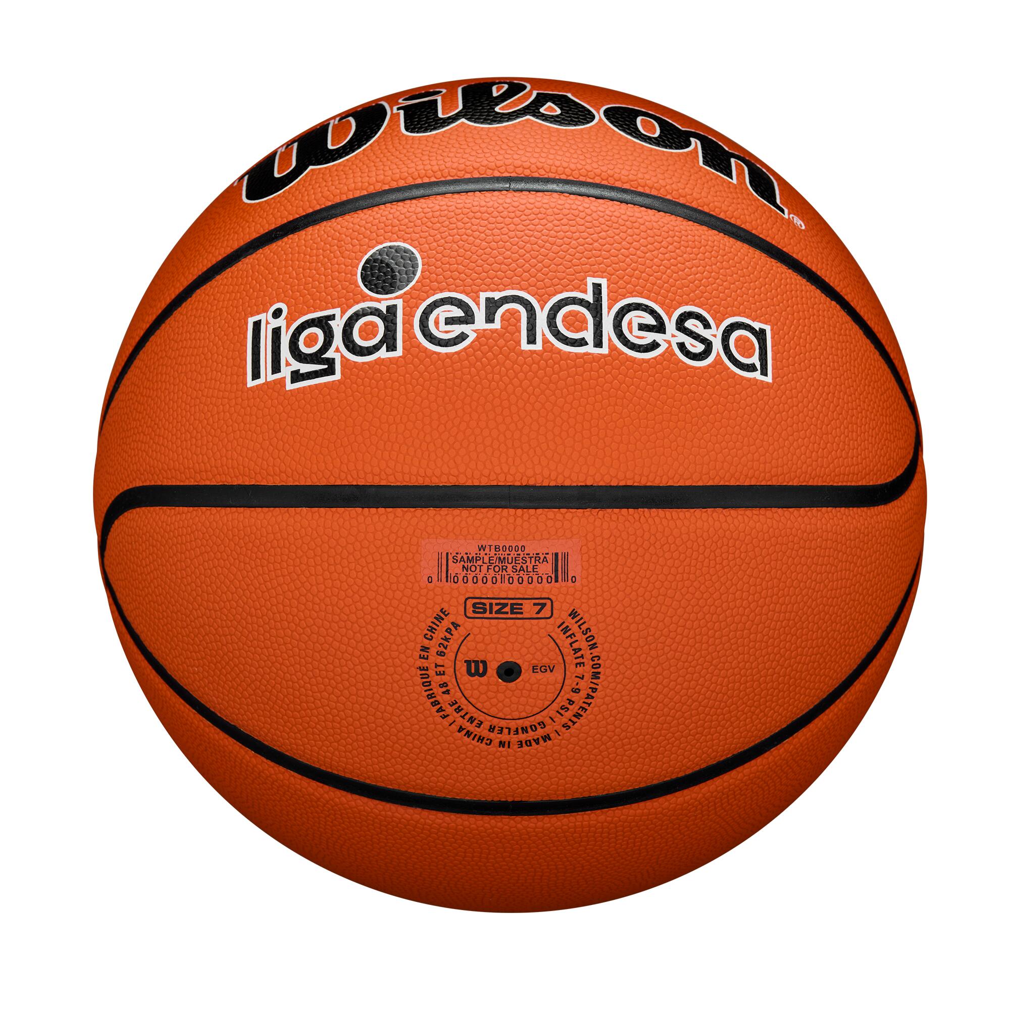 Balón de baloncesto Wilson replica oficial ACB edición limitada 4/4