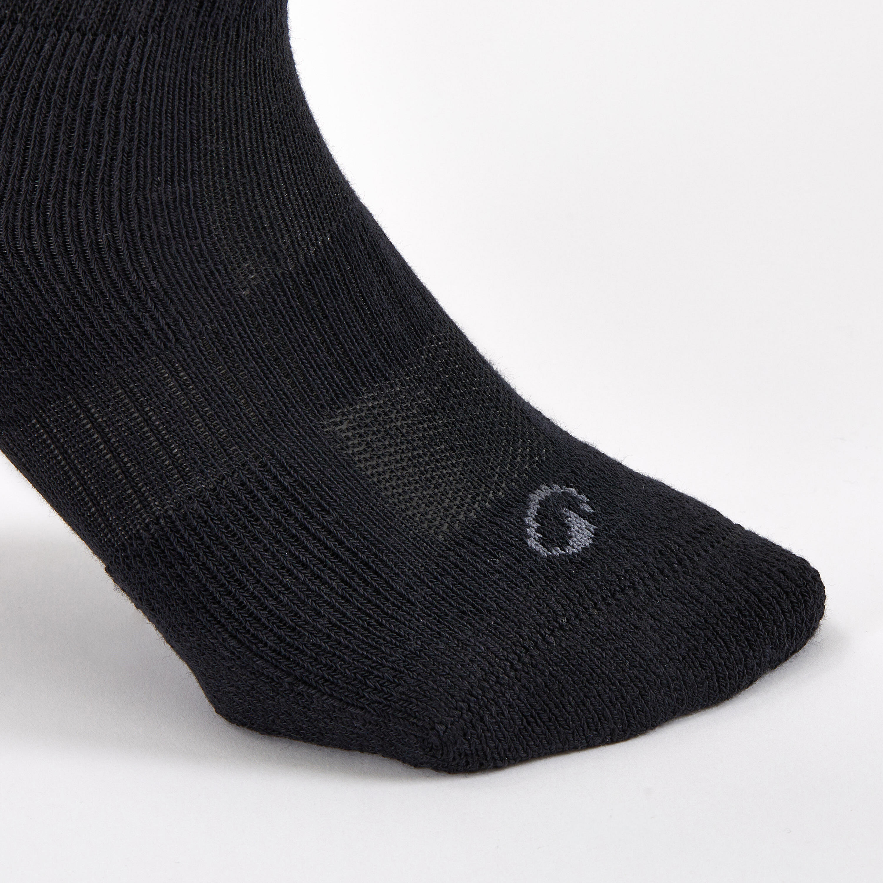 Low Tennis Socks Tri-Pack - RS 500 Black - DECATHLON