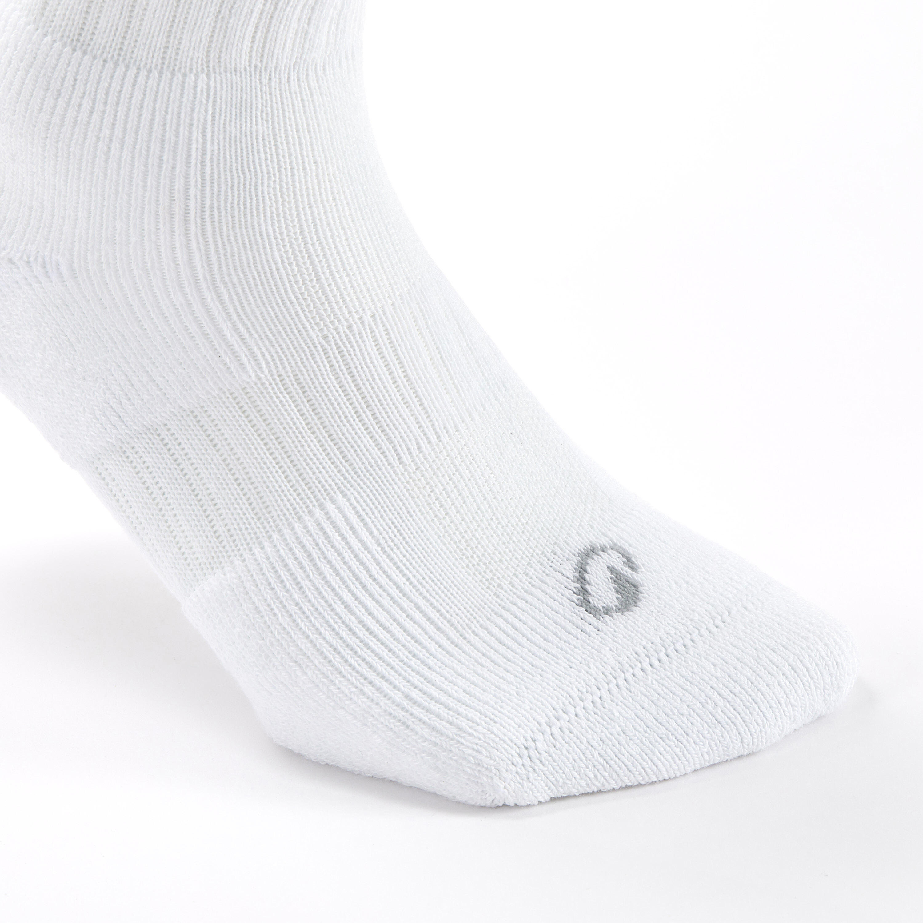 Low Tennis Socks Tri-Pack - RS 500 White - ARTENGO