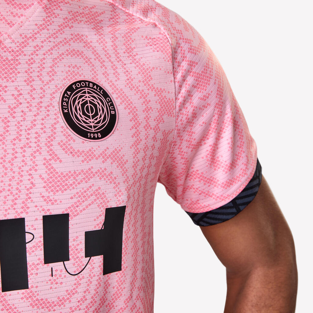 MAILLOT DE FOOTBALL  ADULTE VIRALTO II SNAKE ROSE & NOIR