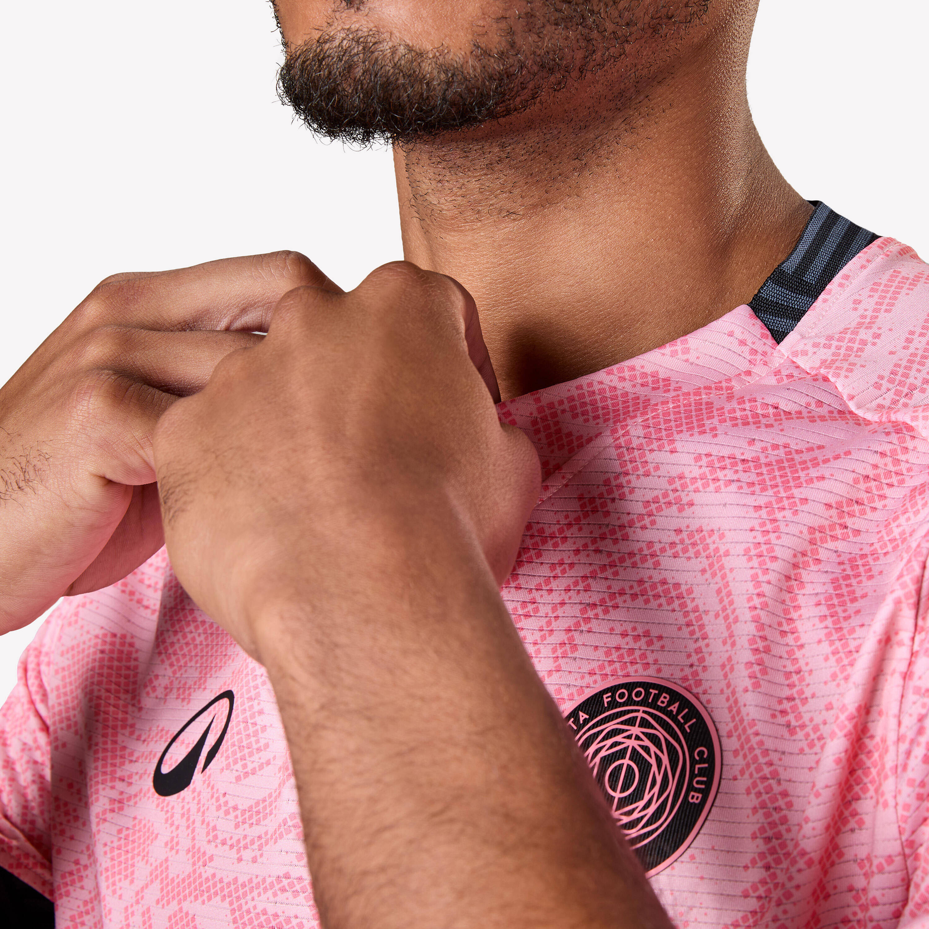 Men Football Short Sleeve Tshirt Viralto II - Pink -  3