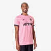 Adult Short-Sleeved Football Shirt Viralto II - Pink/Black