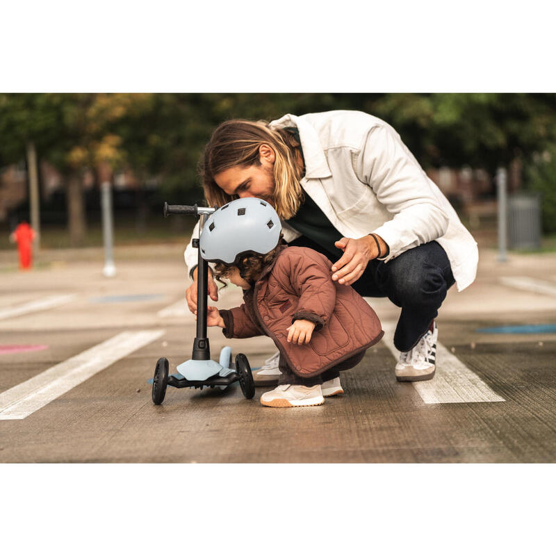 TROTTINETTE ENFANT 3 ROUES B100 BLEUE