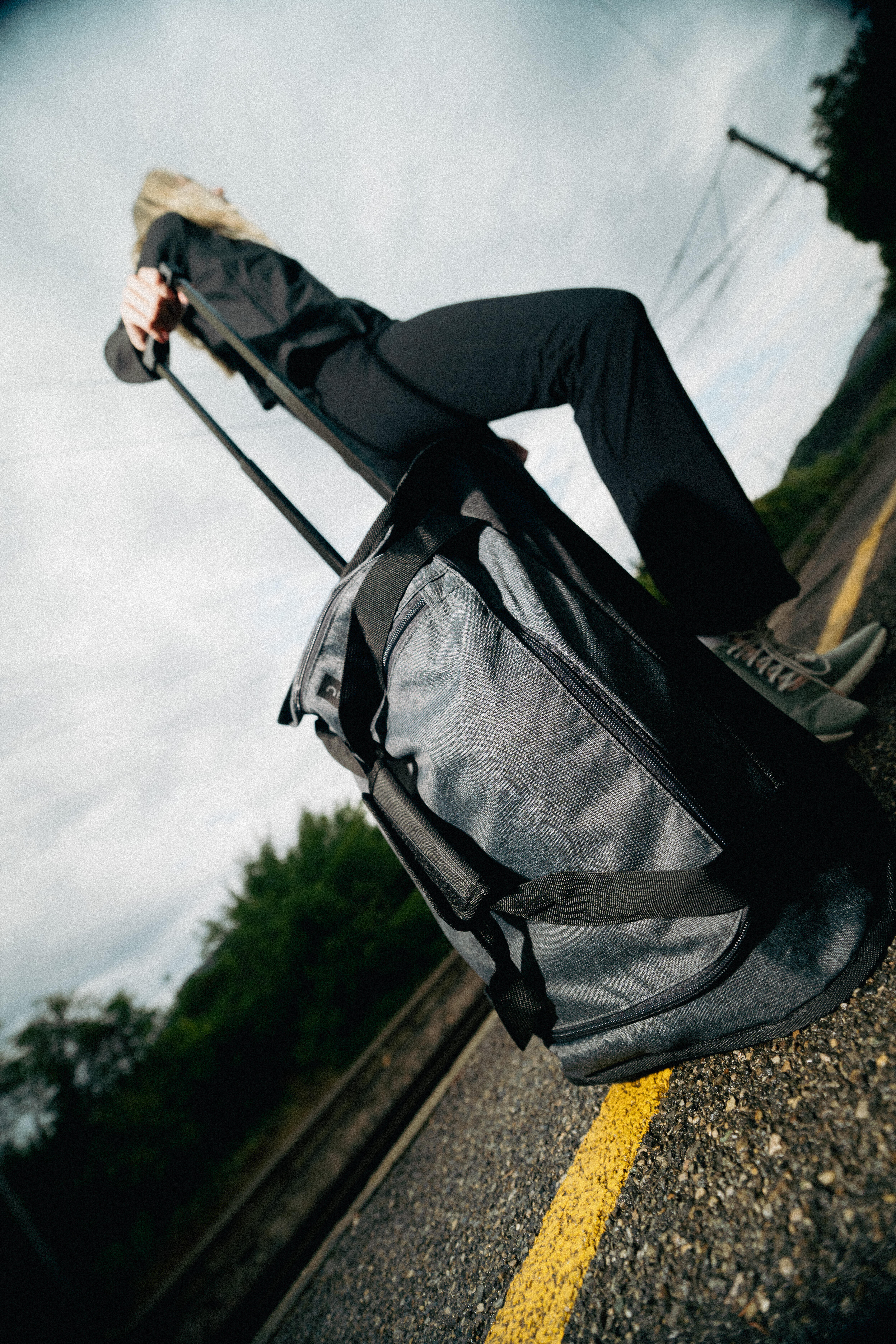 Valise 30L à roulettes sac de voyage transport cabine Decathlon