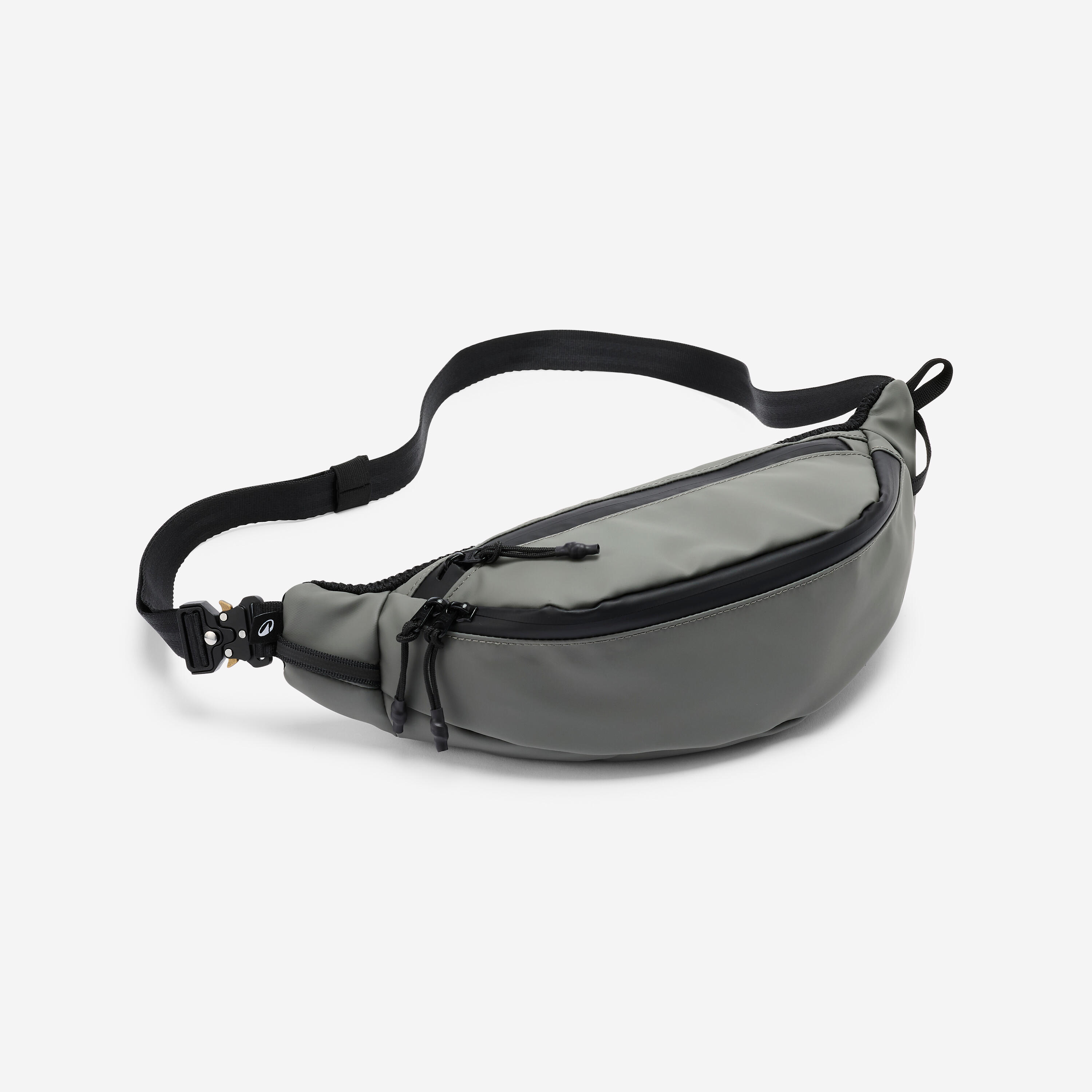 Water-Repellent Belt Bag with 2 Pockets - FORCLAZ