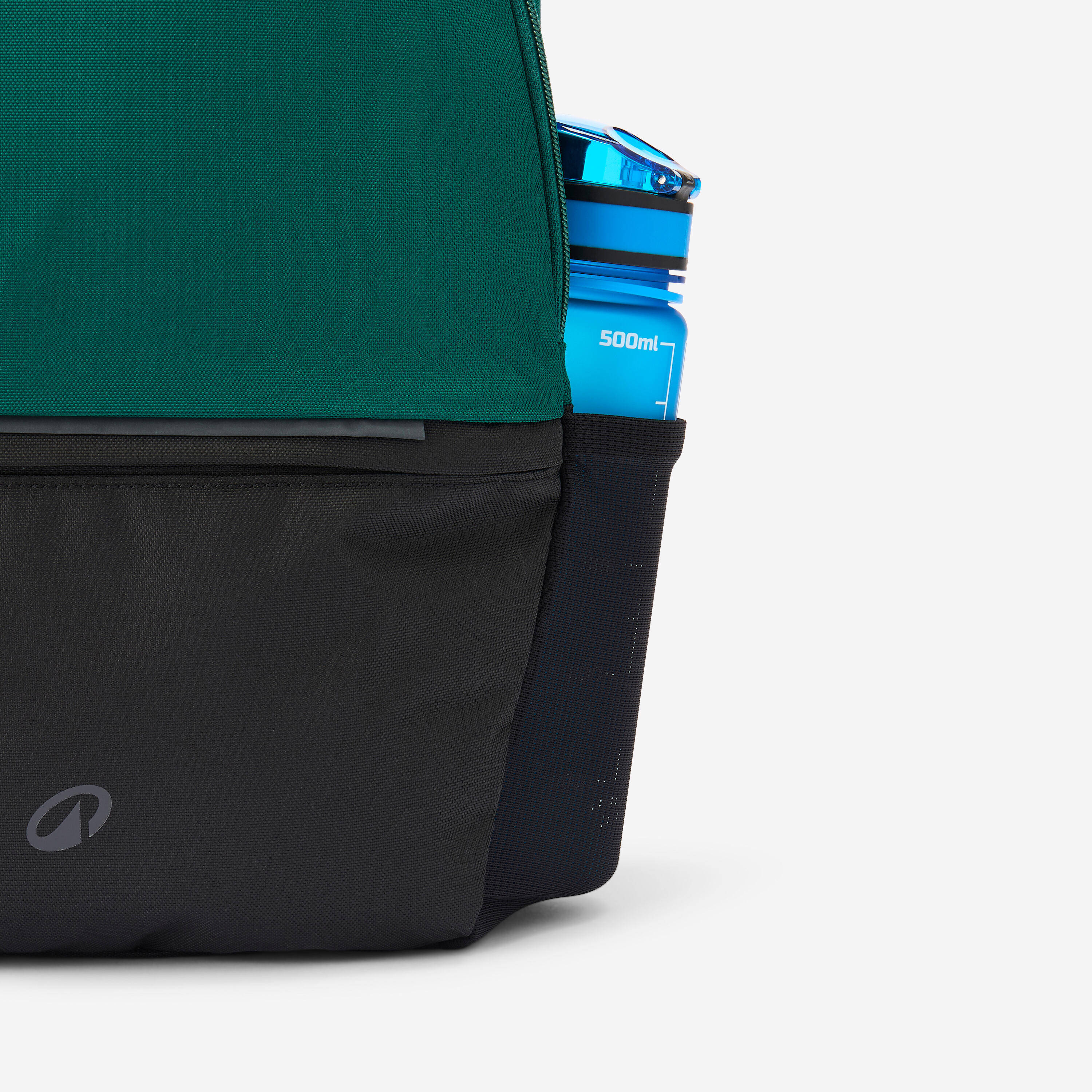 Sports backpack with shoe compartment 17L- Cypress green -  3