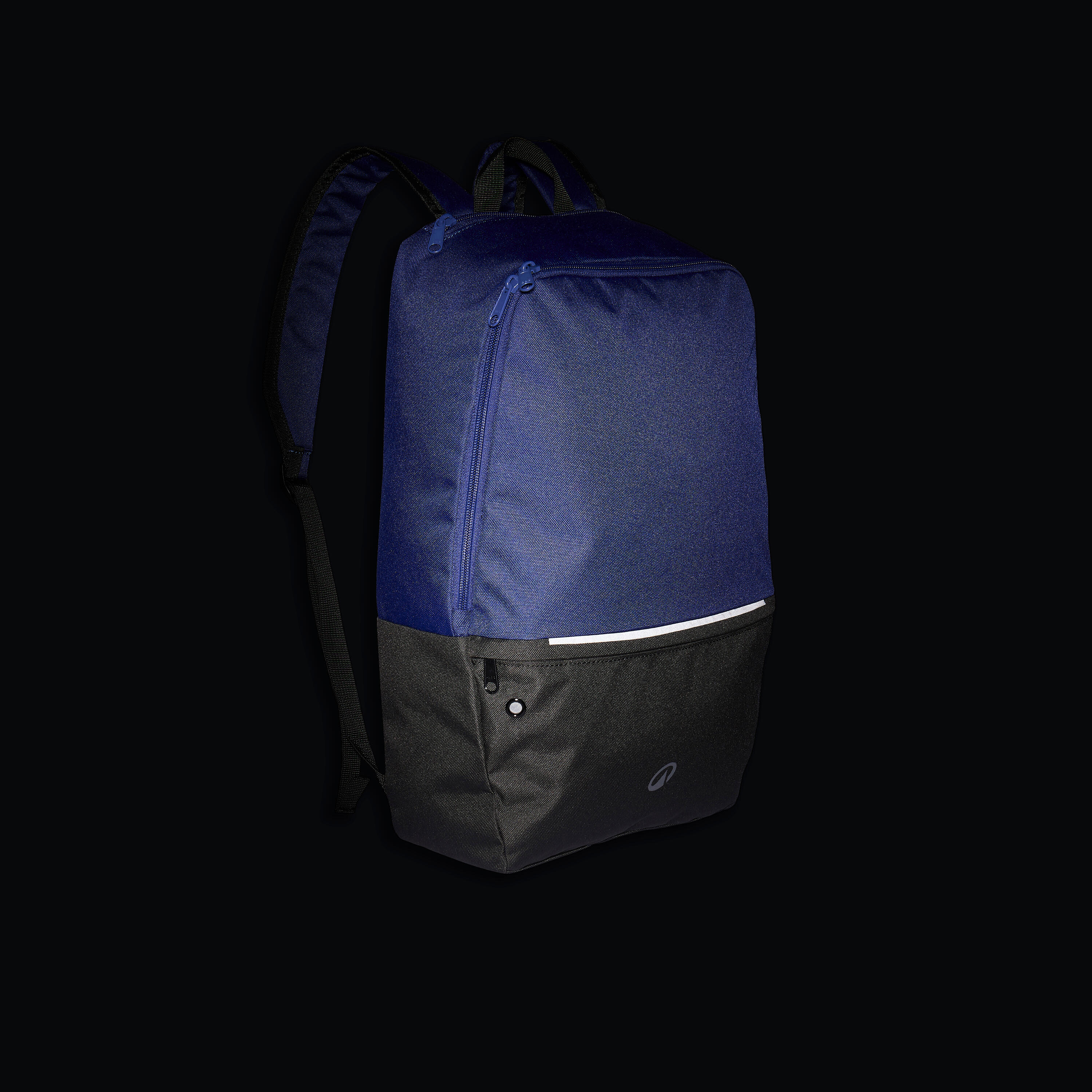 Sports backpack with shoe compartment 17L - Blue/Black