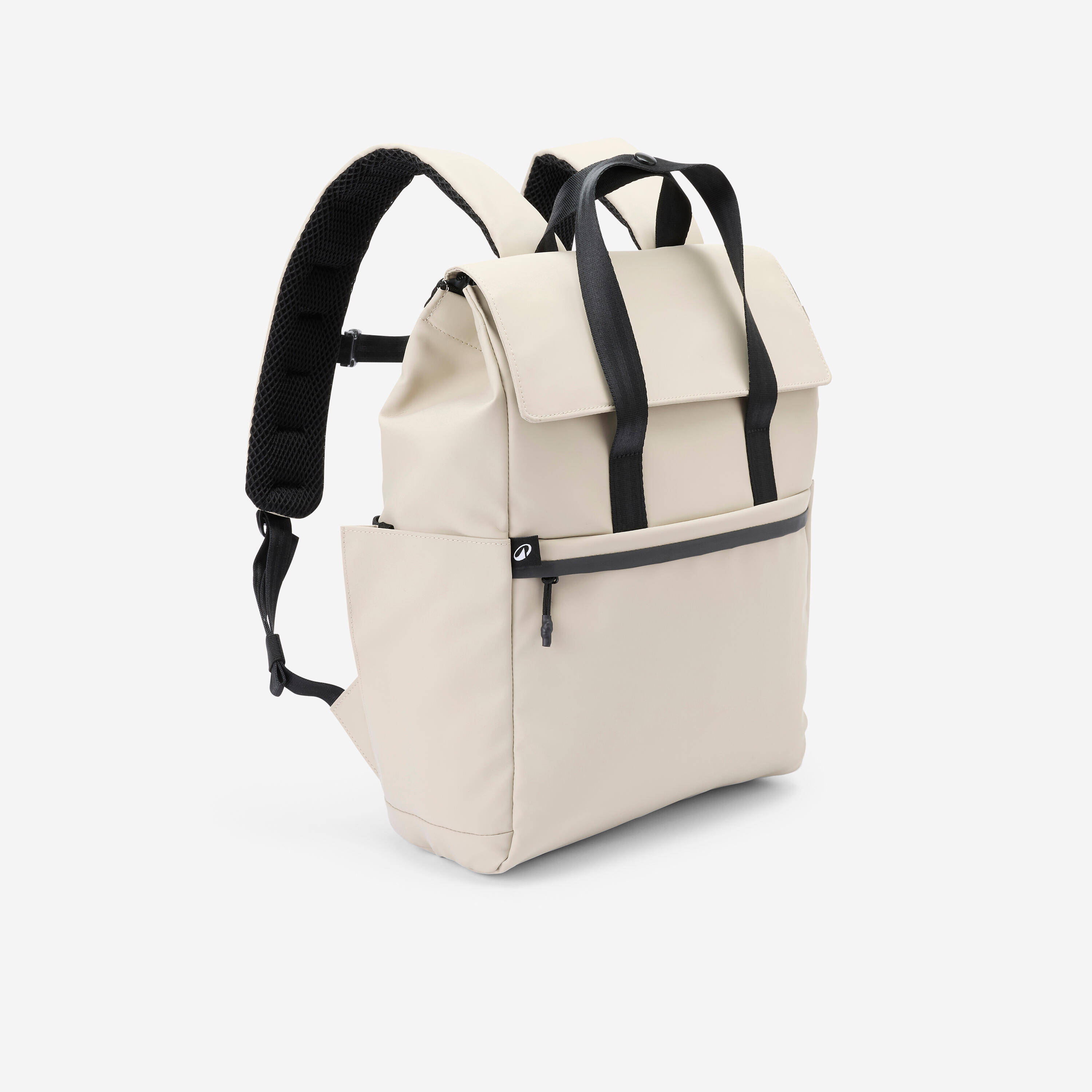 15L Water-repellent backpack with laptop compartment - Lunar Beige -  1