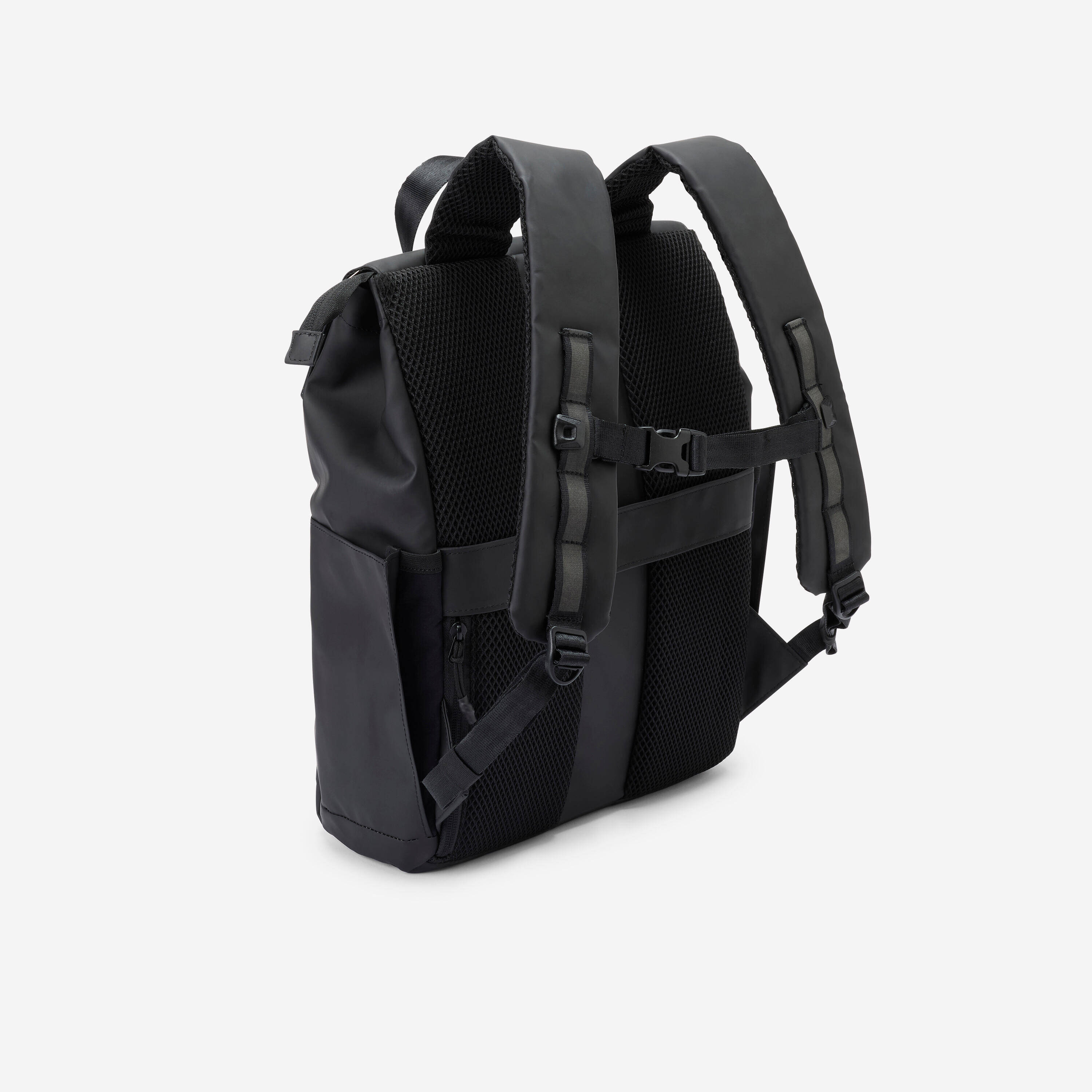 Water Repellent Backpack with Laptop Compartment with 15L capacity - Black -  5