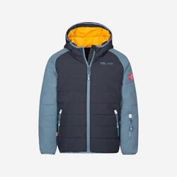 Veste de ski enfant, trollkids Hafjell Pro bleu et jaune