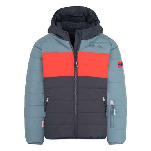 
      Kids’ Trollkids Hafjell Pro Ski Jacket - Blue and Red
  