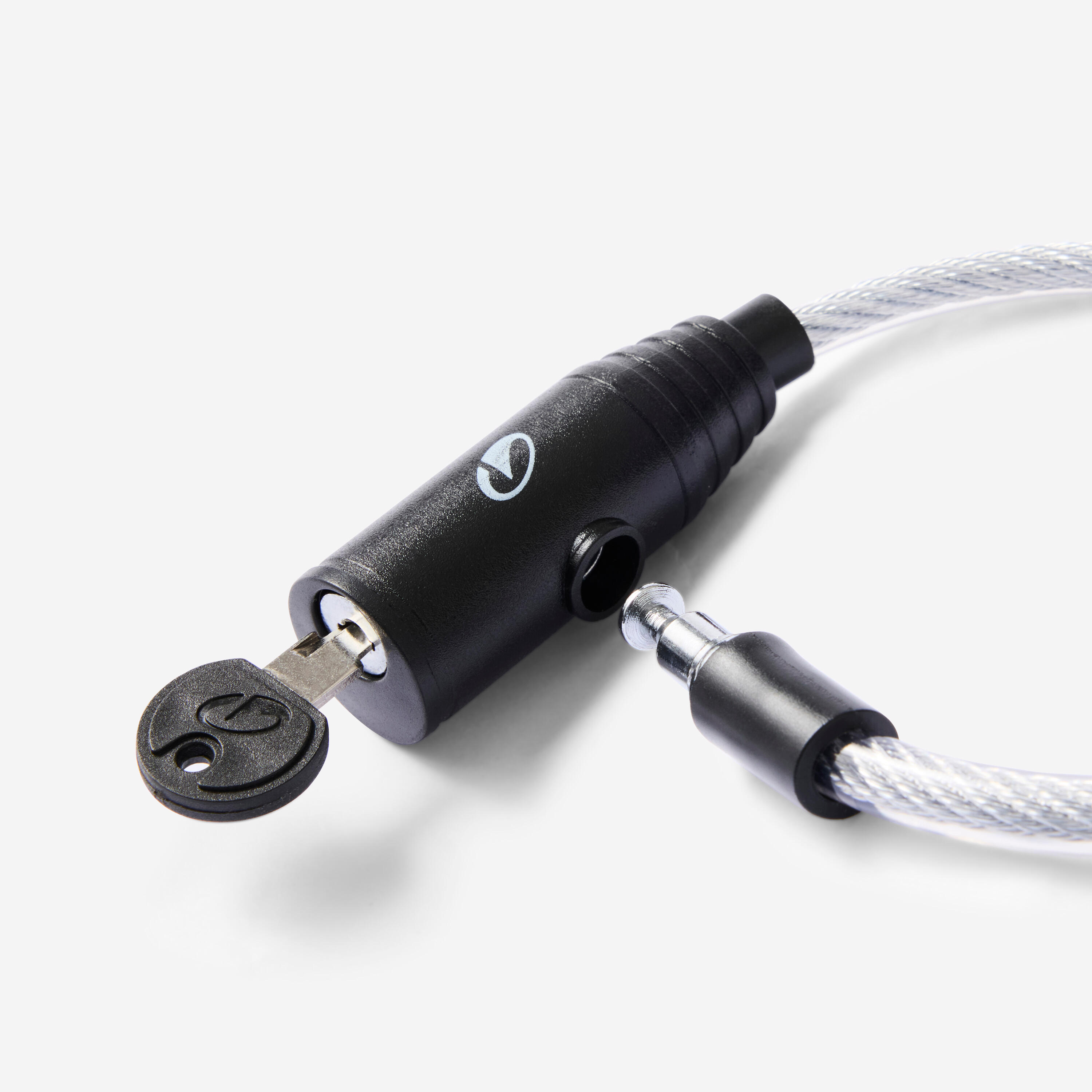 Cadenas à câble pour accessoires de vélo avec clé, 100 4/5