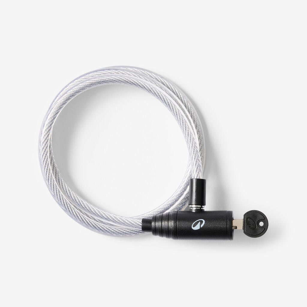 Candado Guaya Accesorios Bicicleta 100 Gris Llave