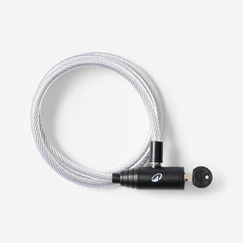 ANTIVOL ACCESSOIRES VELO A CLE 100 GRIS