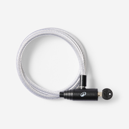 ANTIVOL ACCESSOIRES VELO A CLE 100 GRIS