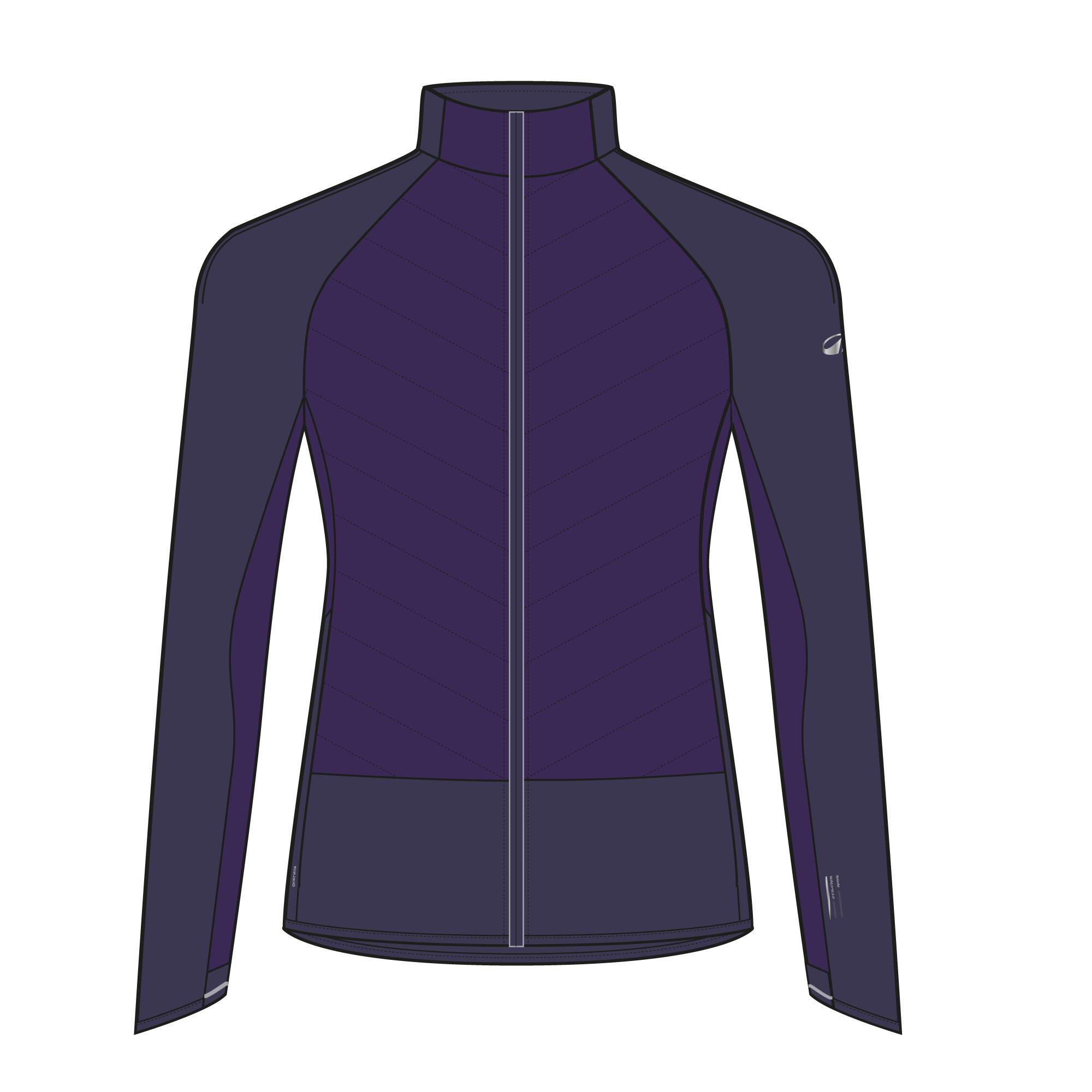 WEDZE Giacca sci di fondo donna 500 viola