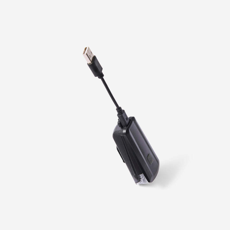 Lampki rowerowe Elops ST 510 przednia/tylna USB 2 szt.