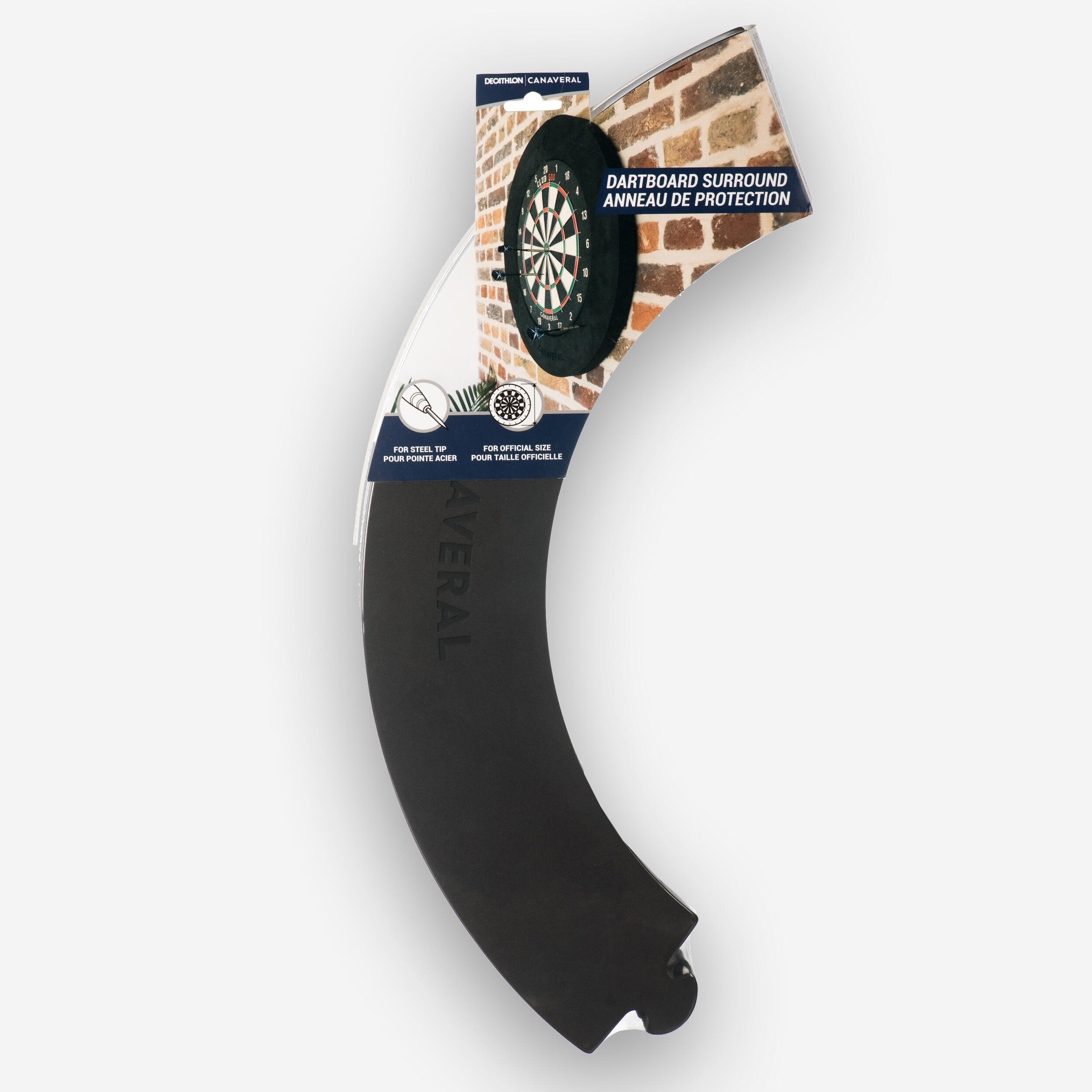 Dartboard Protective Ring - Black