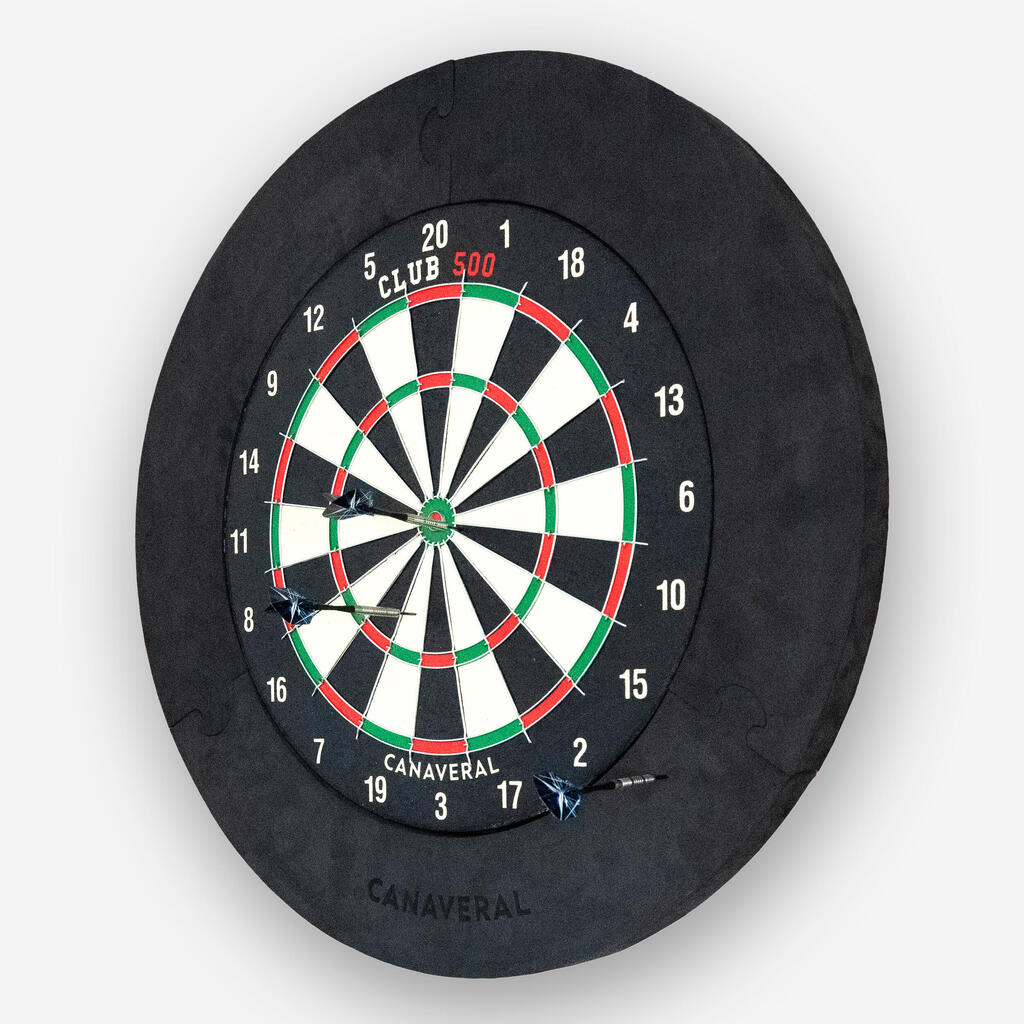 Protective ring for dartboard - Black