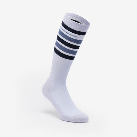 Chaussettes équitation adulte 100 Lila