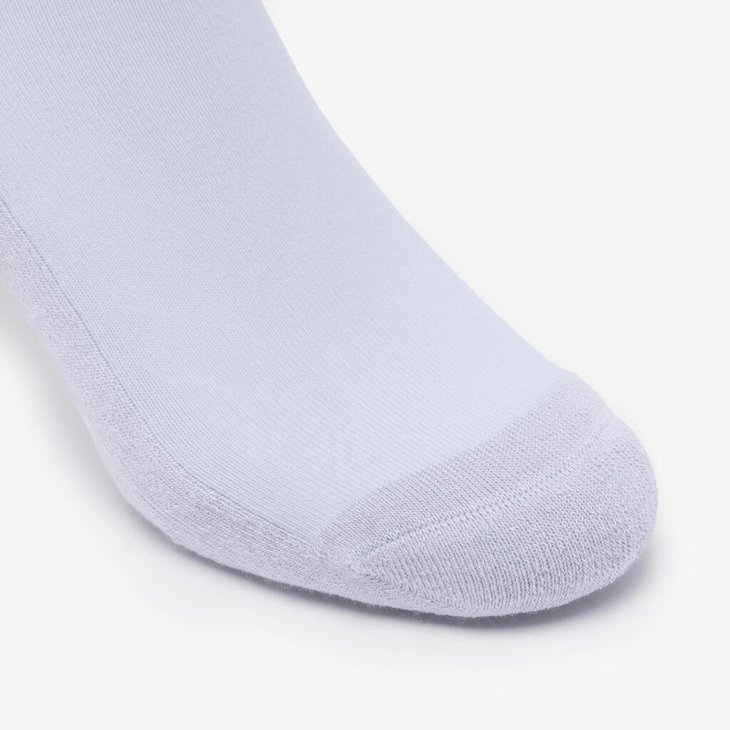 Chaussettes équitation adulte 100 Lila