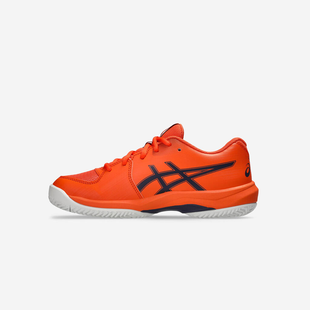 Kids' Clay Court Tennis Shoes Gel Game 10 - Orange