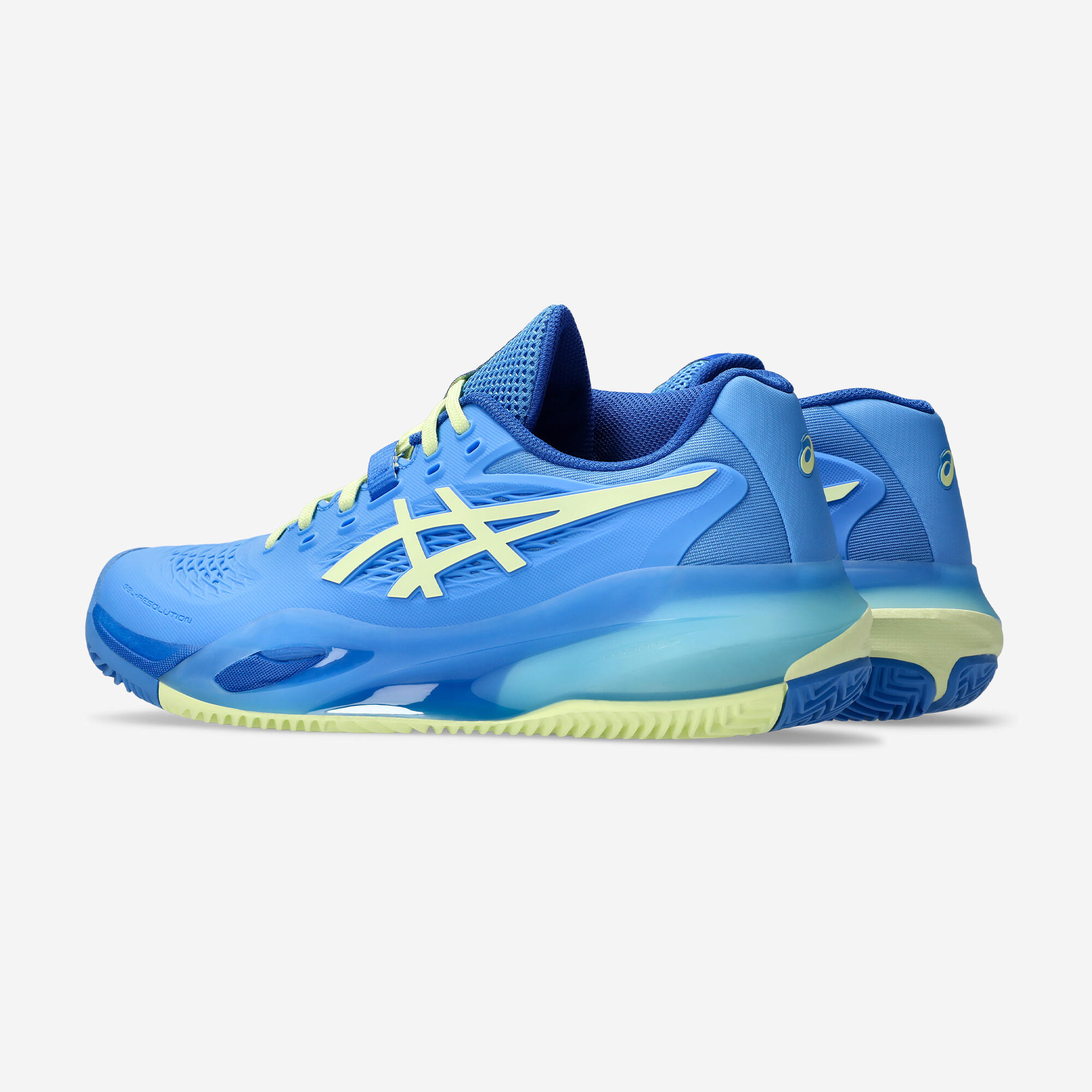 Scarpe tennis donna Asics GEL RESOLUTION X blu-giallo 7/7