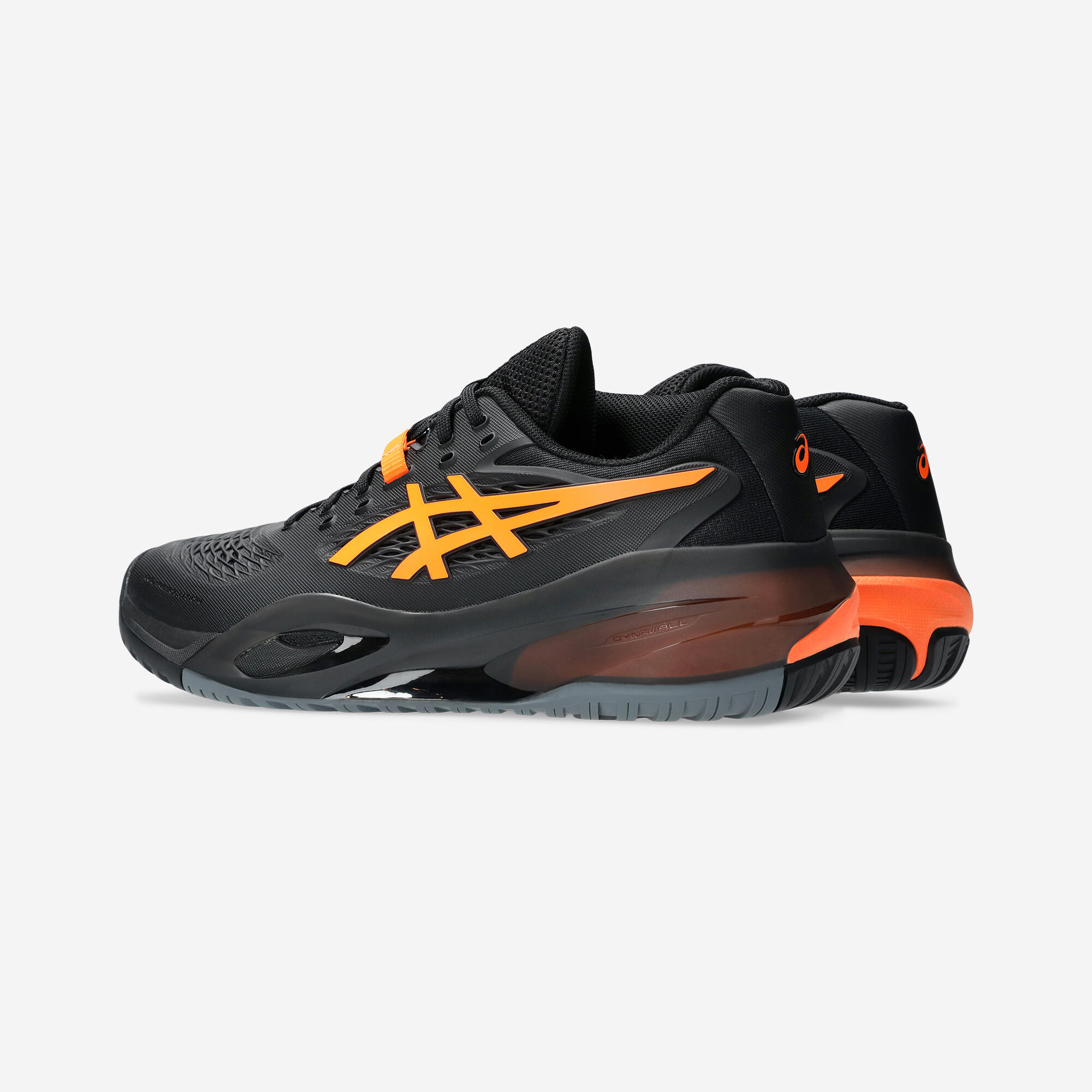 Multicourt tennisschoenen voor heren Gel Resolution X zwart oranje 7/7