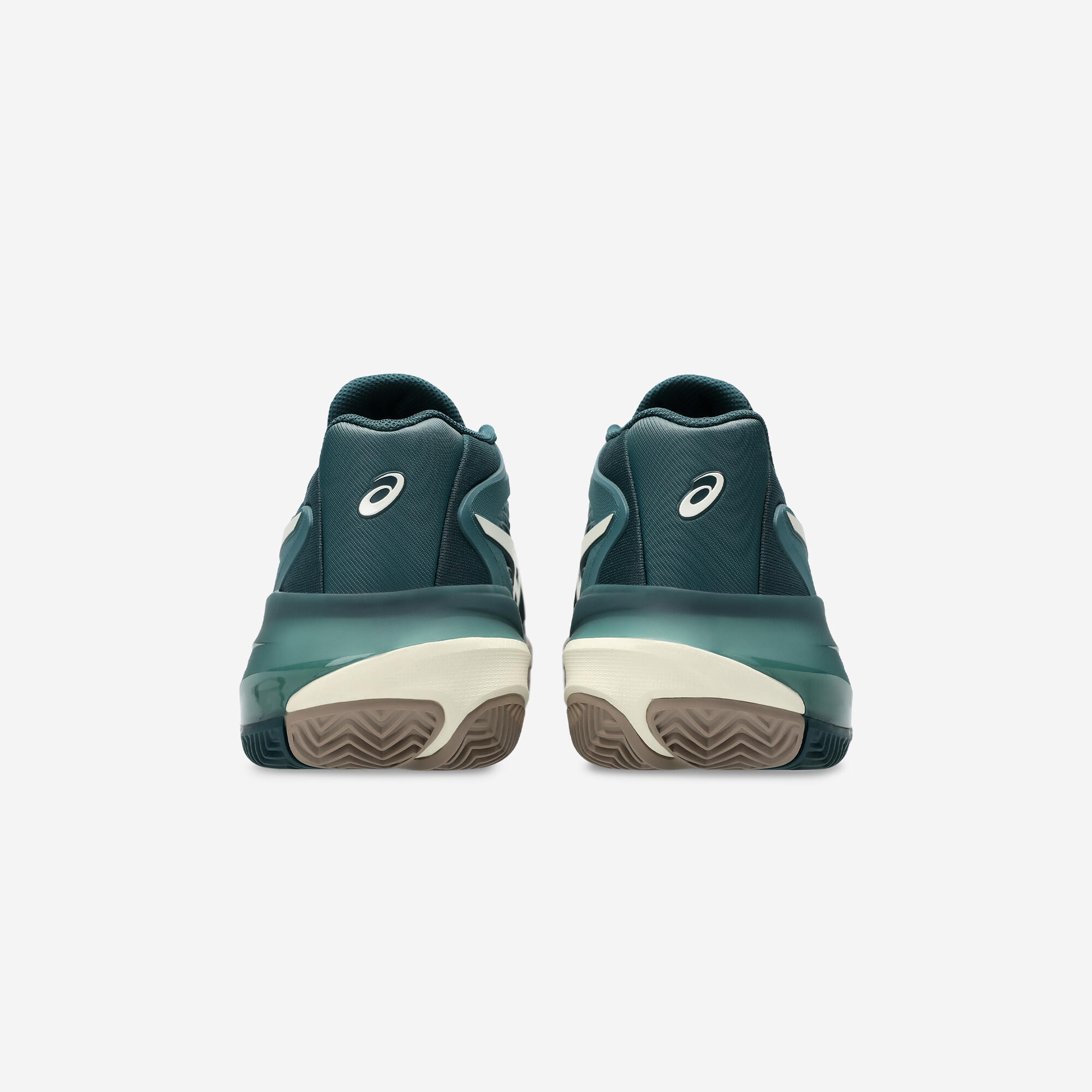 Gravel tennisschoenen voor heren Gel Resolution X groen goud 4/7