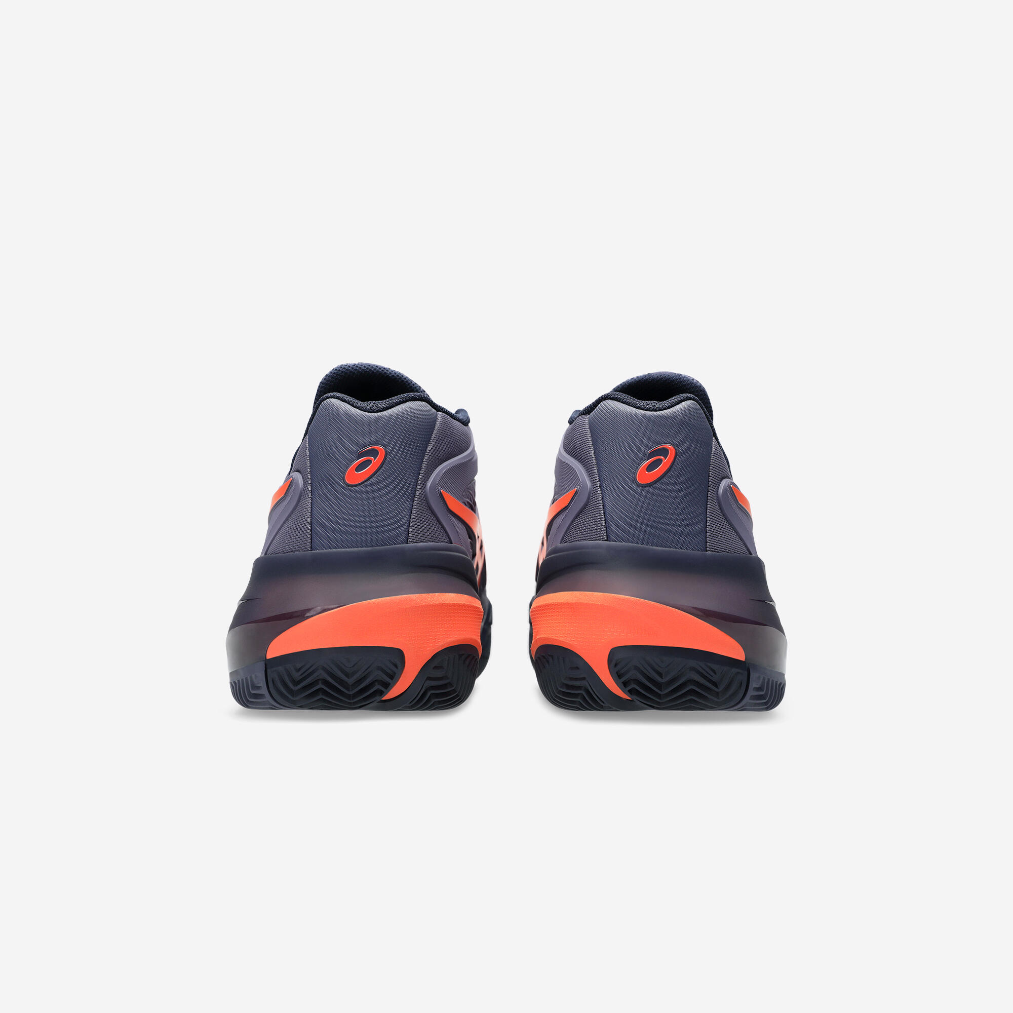 Men's Clay Court Tennis Shoes Gel Resolution X Purple/Orange