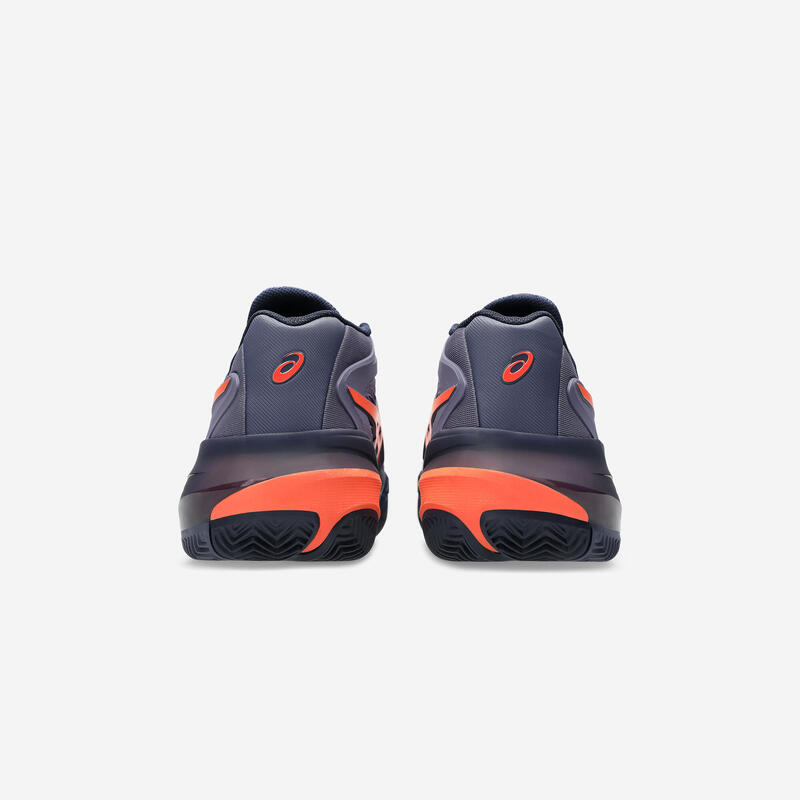 Încălțăminte de tenis pe zgură Asics Gel Resolution X Mov-Portocaliu Bărbați