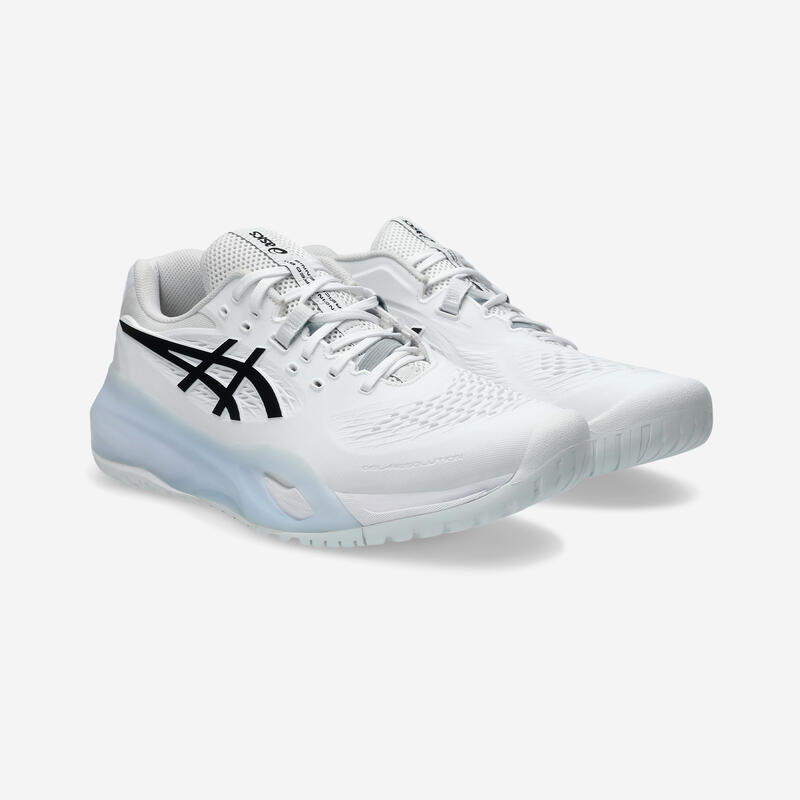 Încălțăminte tenis pe orice suprafață Asics gel resolution x verde bărbați