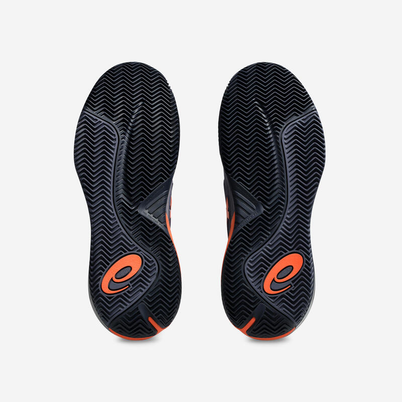 Încălțăminte de tenis pe zgură Asics Gel Resolution X Mov-Portocaliu Bărbați