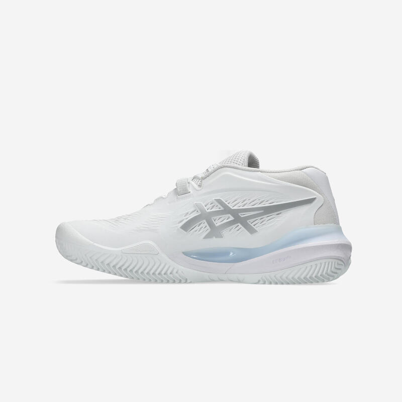 Încălțăminte de tenis pe zgură Asics Gel Resolution X Alb Damă