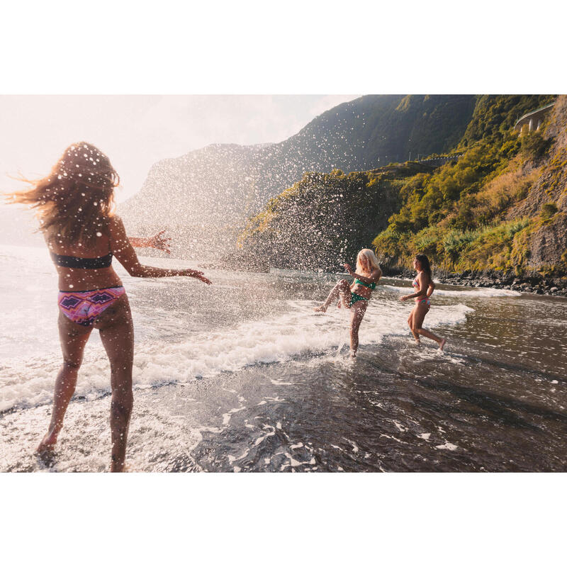 Bas de maillot surf Femme - Nina sangria rose