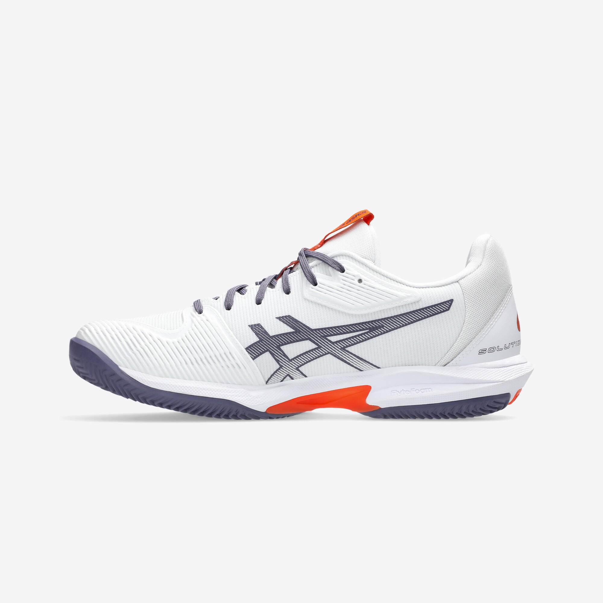 Chaussure de tennis homme Terre Battue - Asics Gel Solution Speed FF 3 blanc 3/3